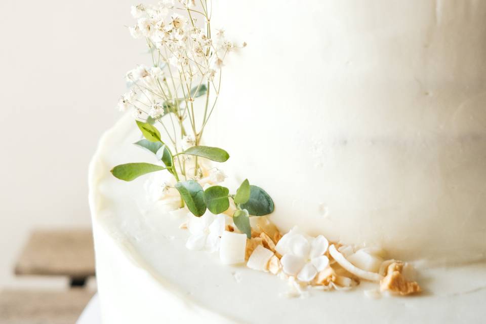 Detalhe bolo de casamento