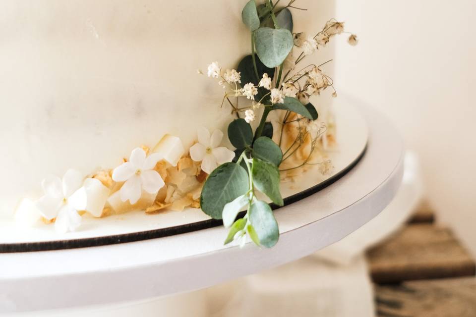 Detalhe bolo de casamento