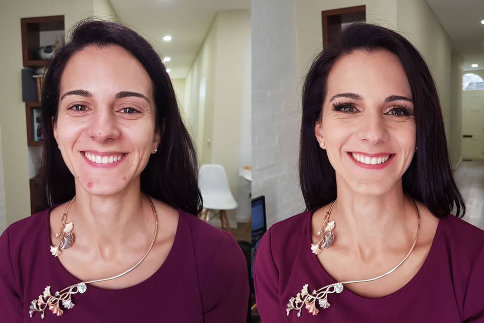 Antes&Depois - Makeup festa