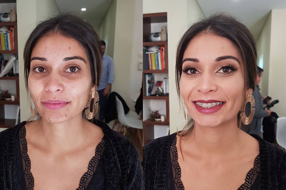 Antes&Depois - Makeup festa