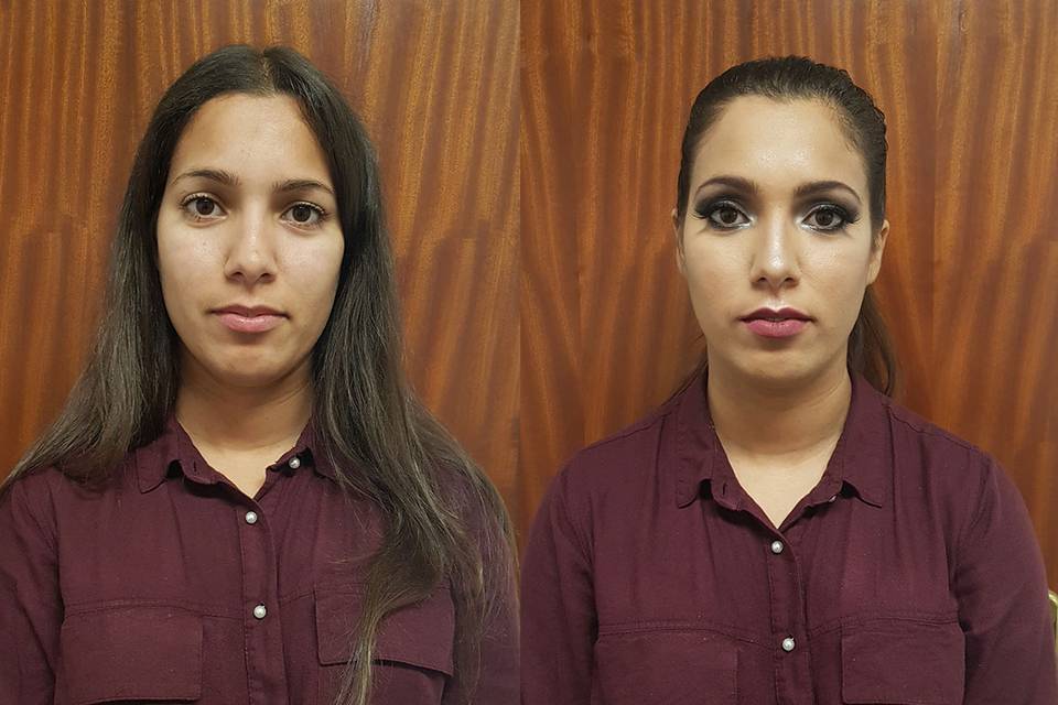 Antes&Depois - Makeup Festa