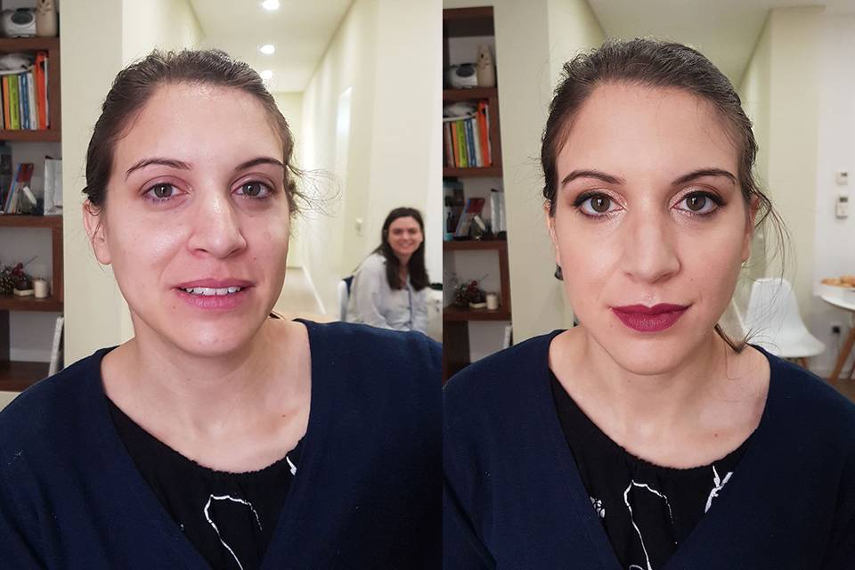 Antes&Depois - Makeup festa