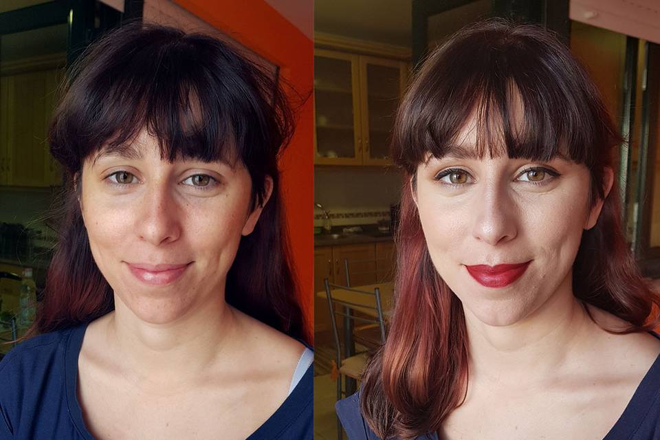 Antes & Depois - makeup social