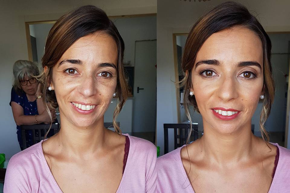 Antes&Depois - makeup festa