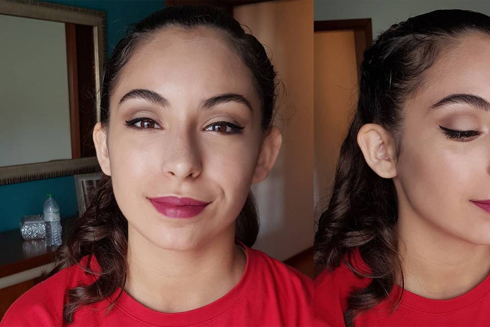 Makeup convidada de casamento