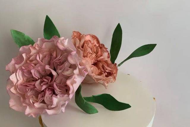 Peonias em açúcar