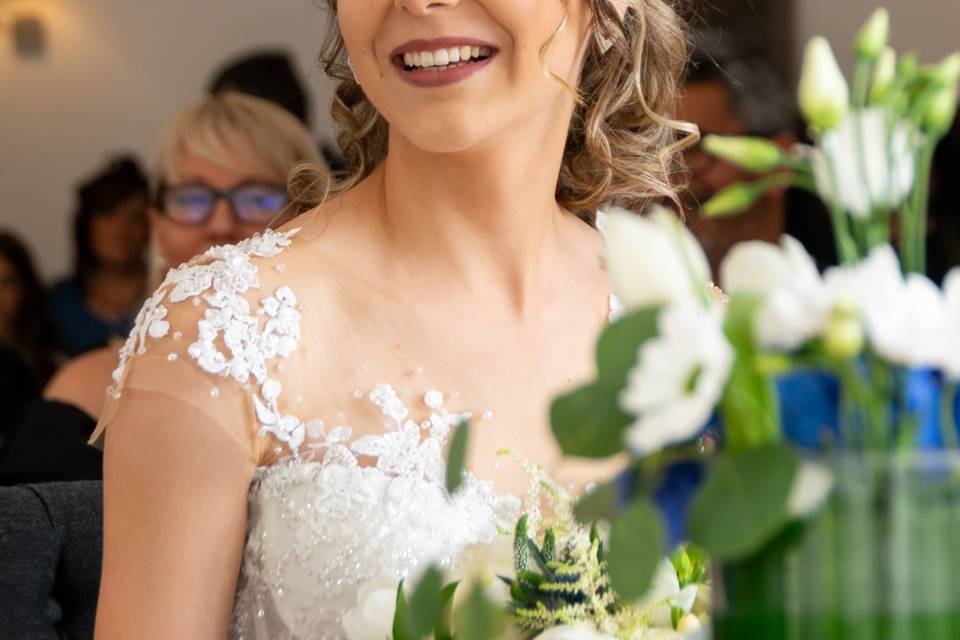 Noiva Sara cabelo/maquilhagem