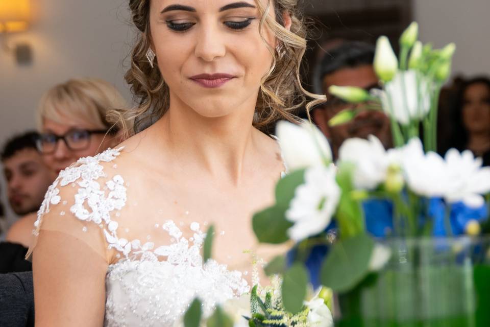 Noiva Sara cabelo/maquilhagem