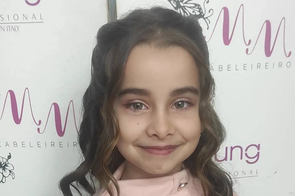 Penteado e maquilhagem