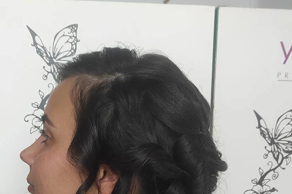 Penteado evento