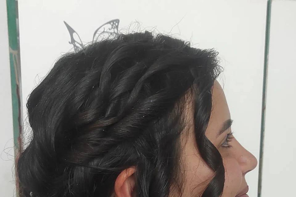 Penteado para evento