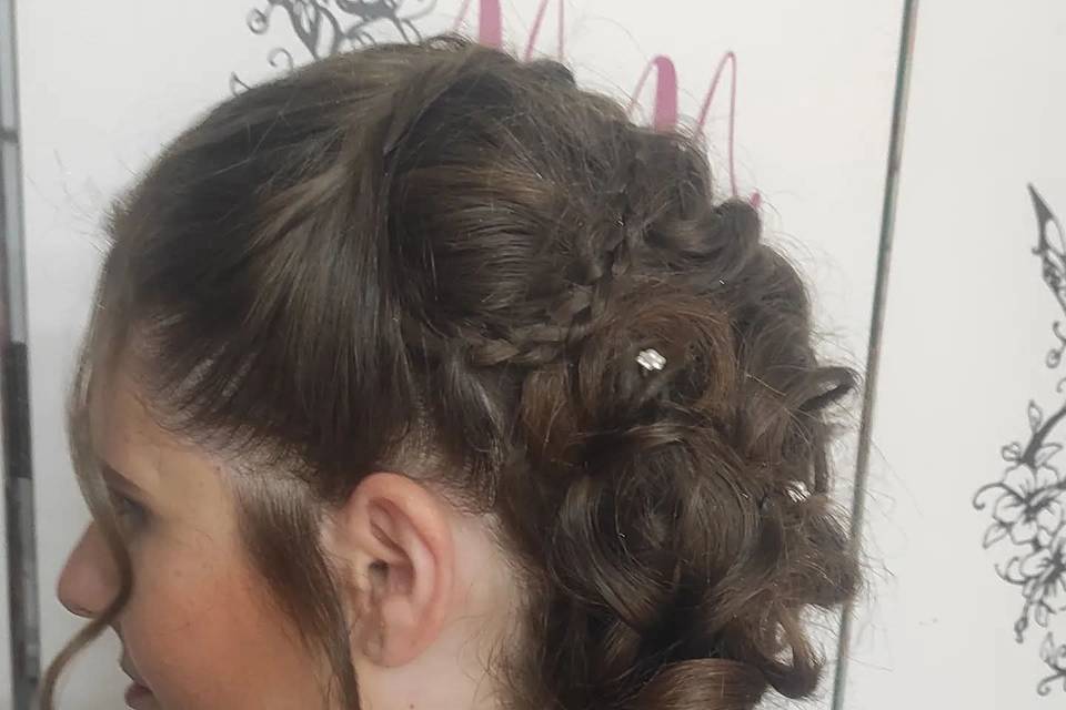 Penteado para evento