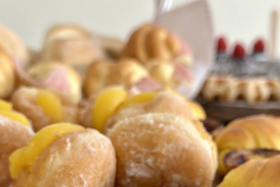 Doces em casa da noiva