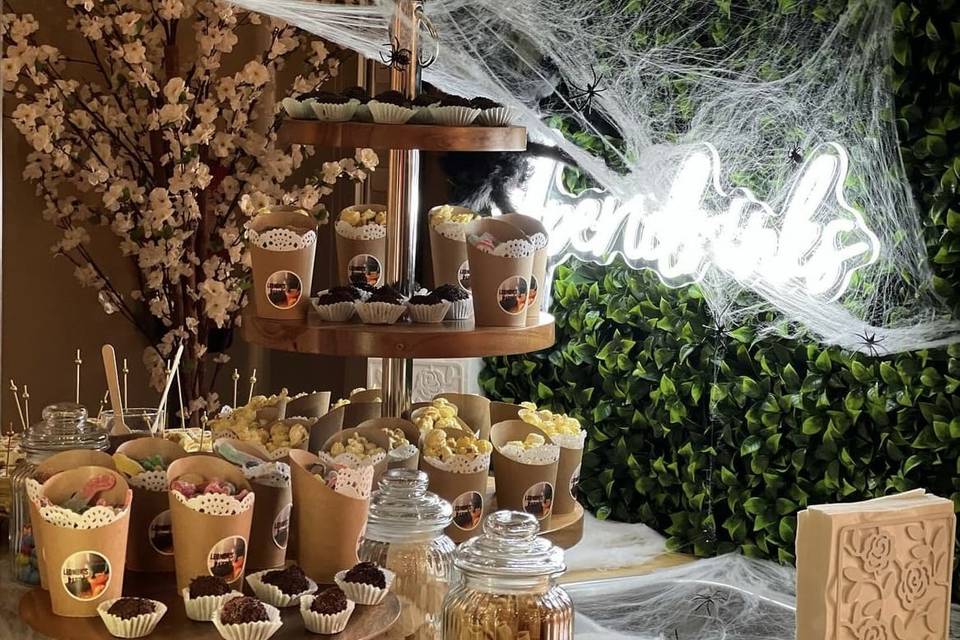 Candy bar temático