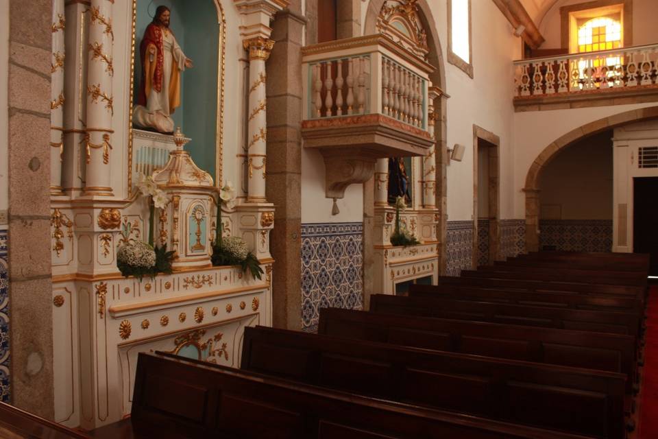 Igreja decoração altar