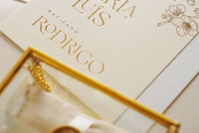 Convite Carta & Luís