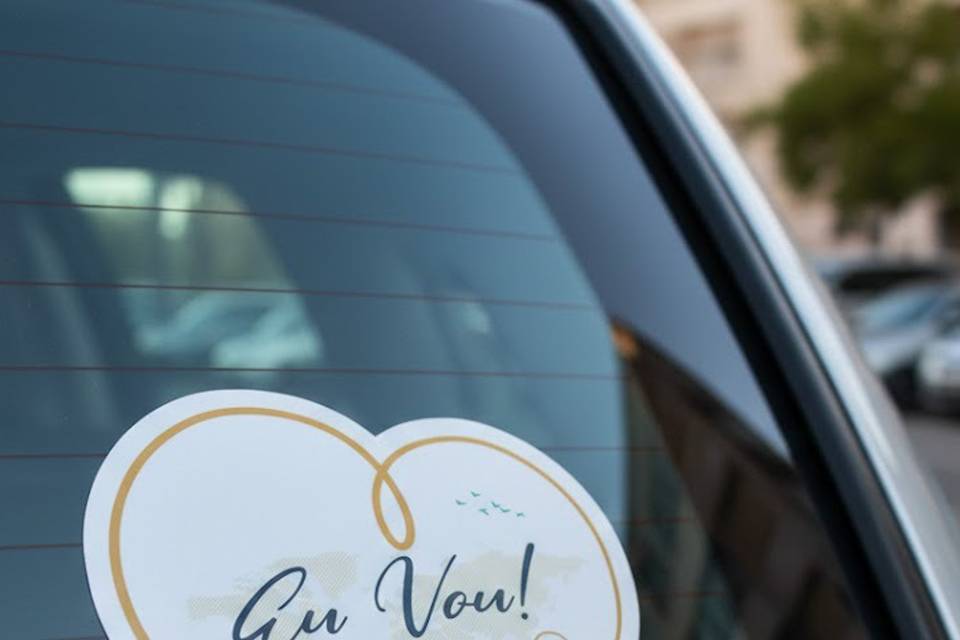 Autocolantes para convidados