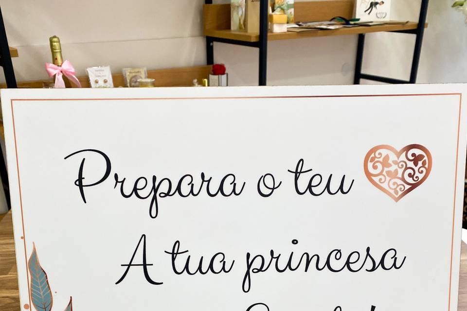Placa para a Igreja