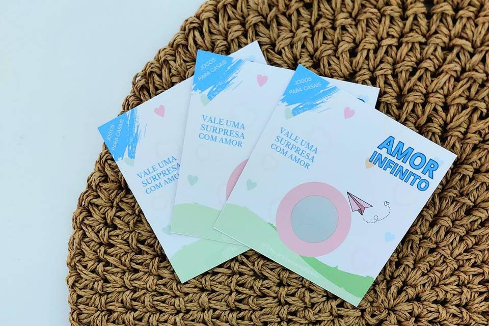 Raspadinhas personalizadas