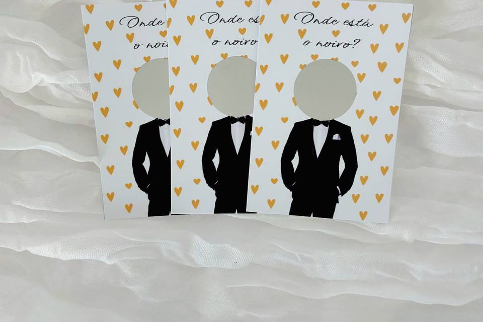 Raspadinhas Onde está o noivo?