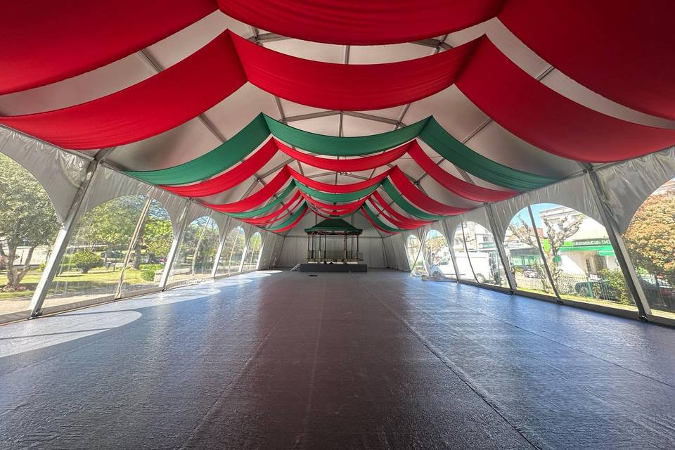 Decoração com tecidos