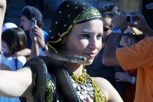 Dançando com cobras