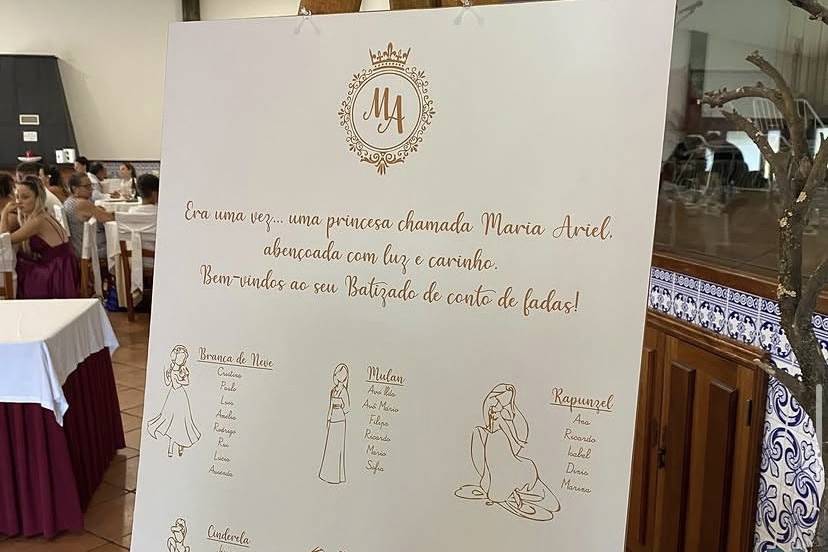 Placard mesas