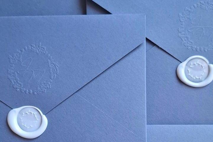 Logótipo relevo personalizado