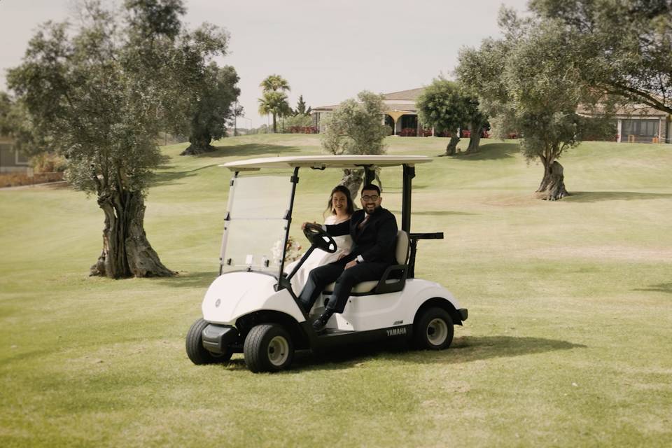 Os noivos mais estilosos.