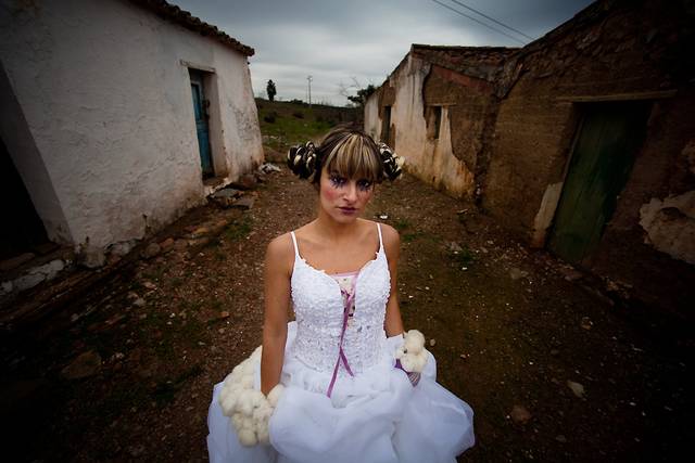 Noiva trash the dress