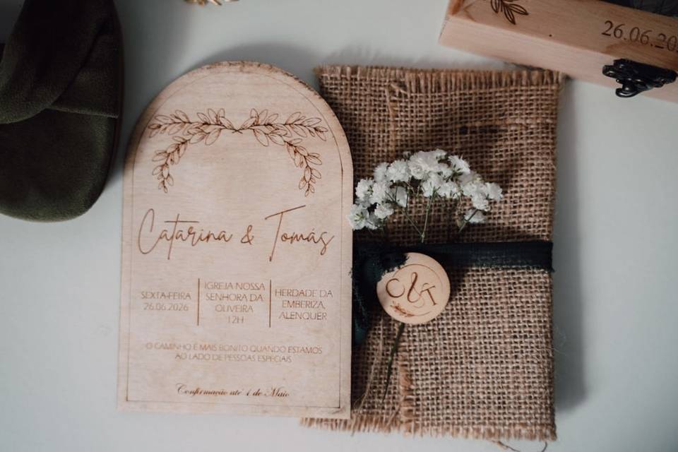 Convite casamento