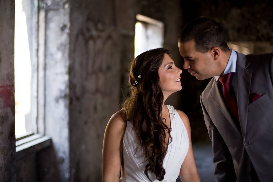 Bride and groom