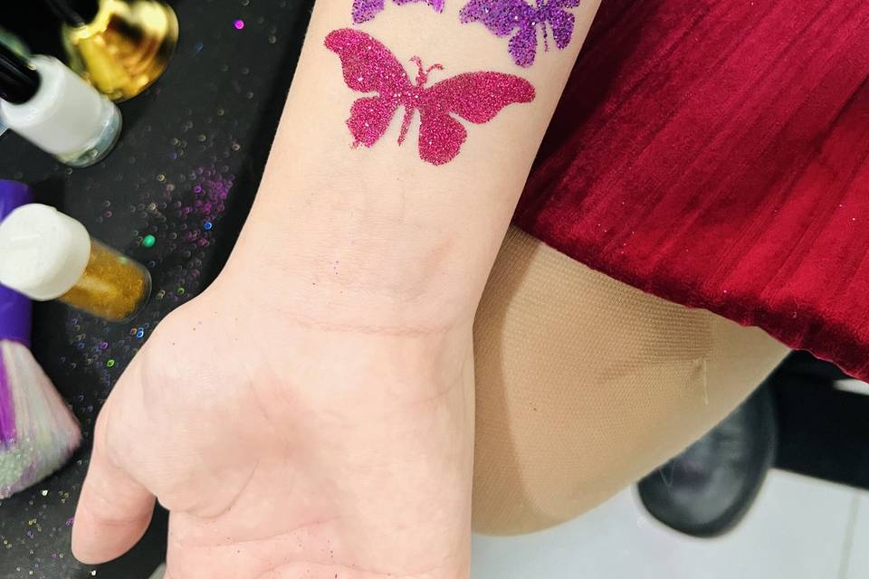 Tatuagens Glitter