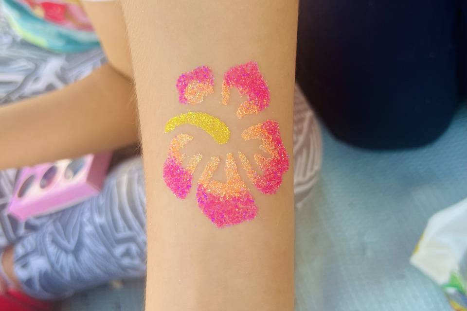 Tatuagens glitter