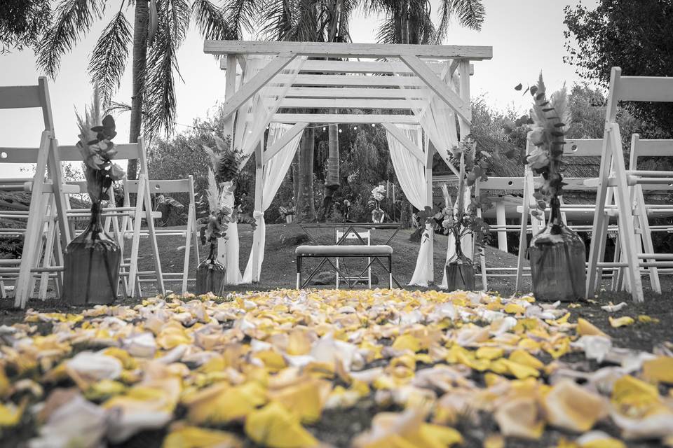Decoração para casamento civil