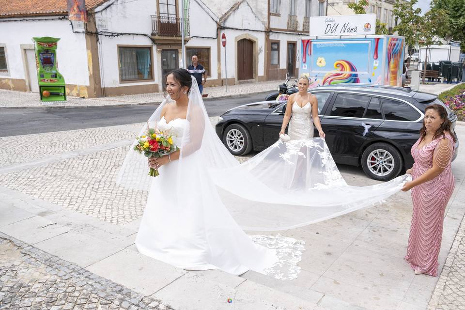 Noiva entrar na igreja