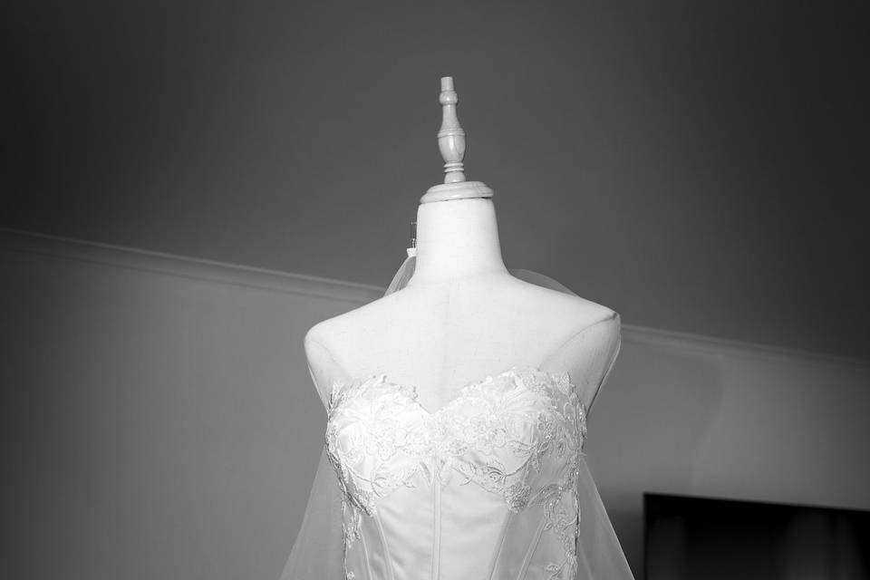 Vestido noiva - preparação