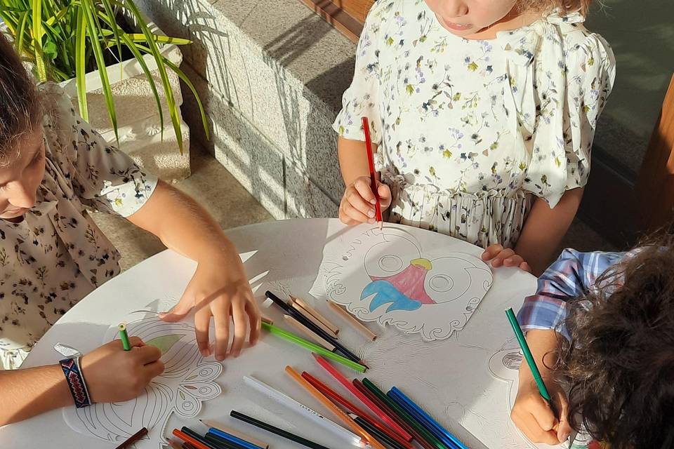 Atelier de desenho e pintura