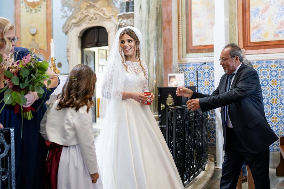 Cenas num casamento