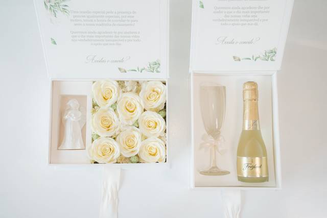 Caixa Padrinhos de Casamento