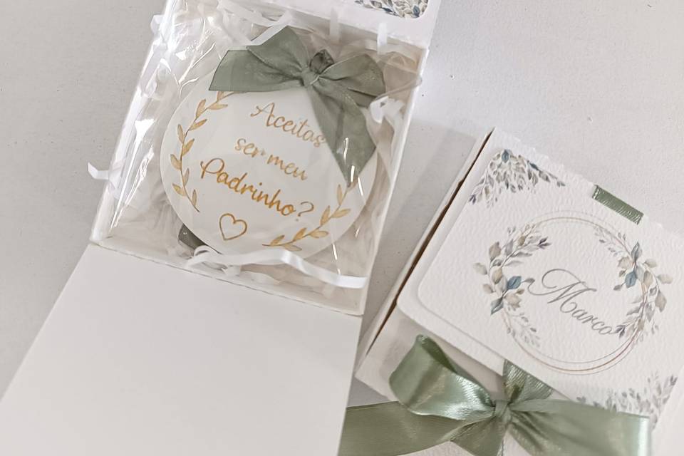 Convite Padrinho de Casamento
