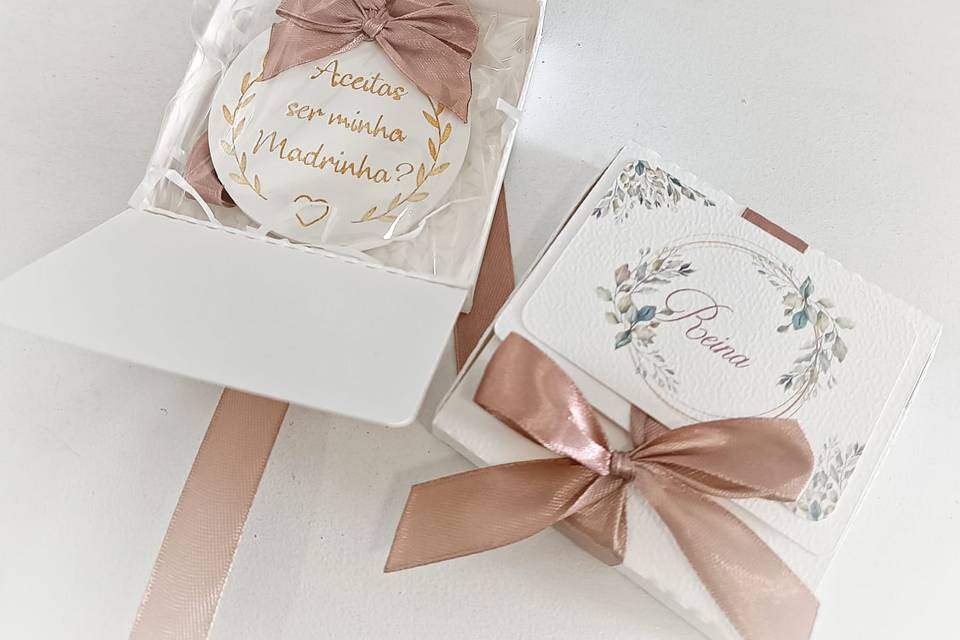 Convite Madrinha Casamento