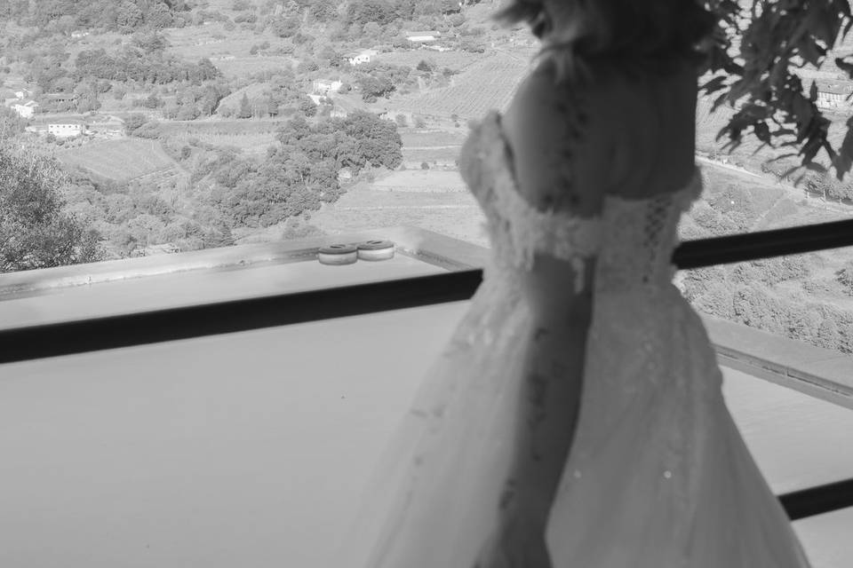 Noiva com vista Douro