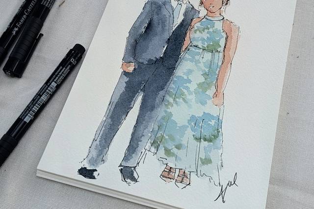 Live sketching