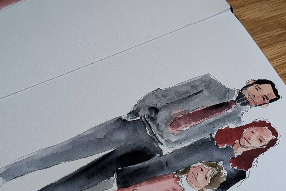 Live sketching