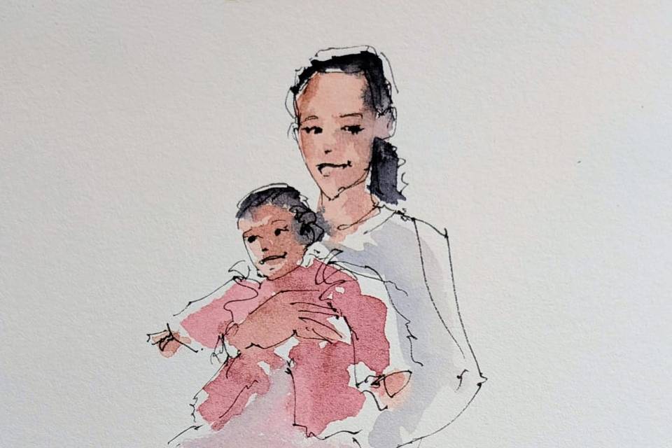 Live sketching
