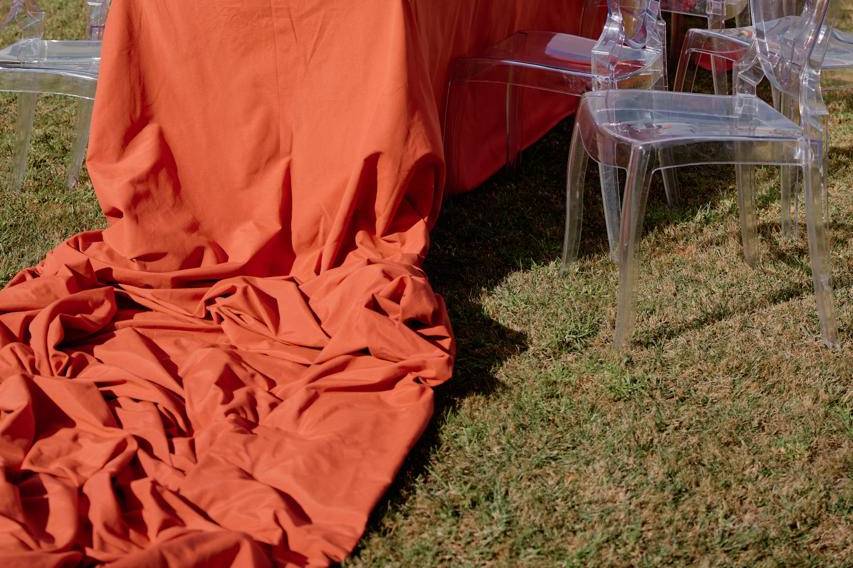 Decoração da mesa