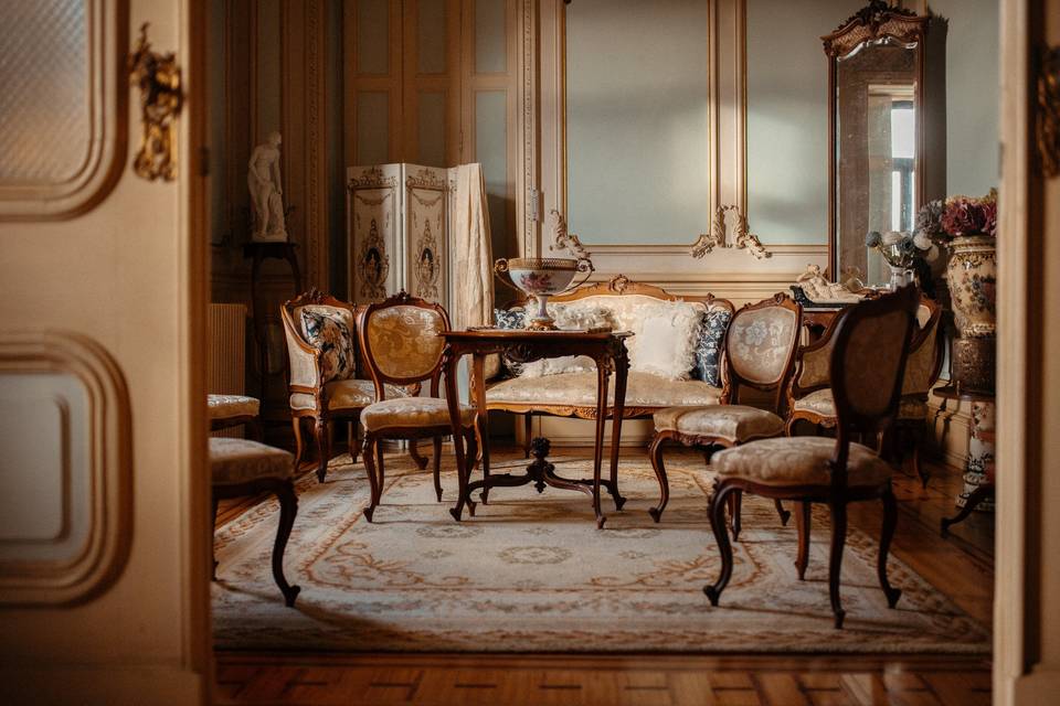 Salón para sesión de fotos