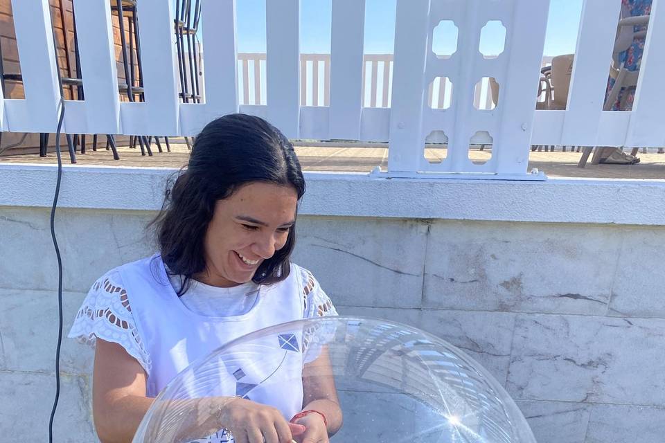 Carrinho de Algodão Doce