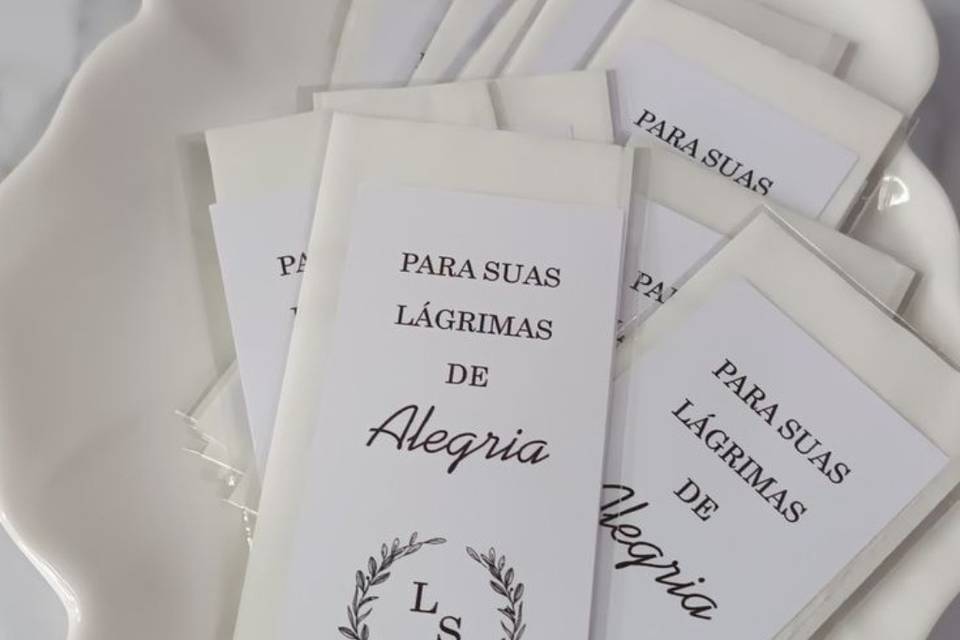 Lágrimas de alegria: um gesto